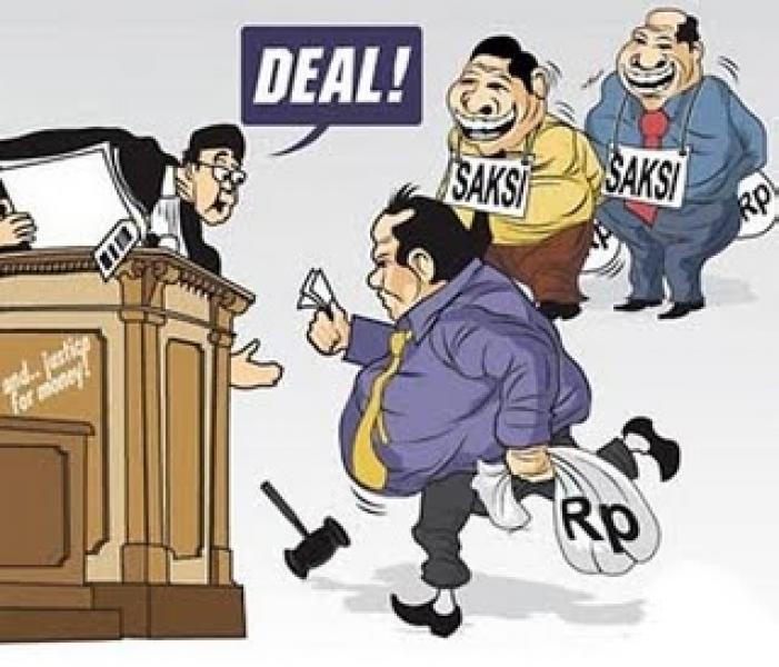 Hancurnya Peradilan Indonesia.
