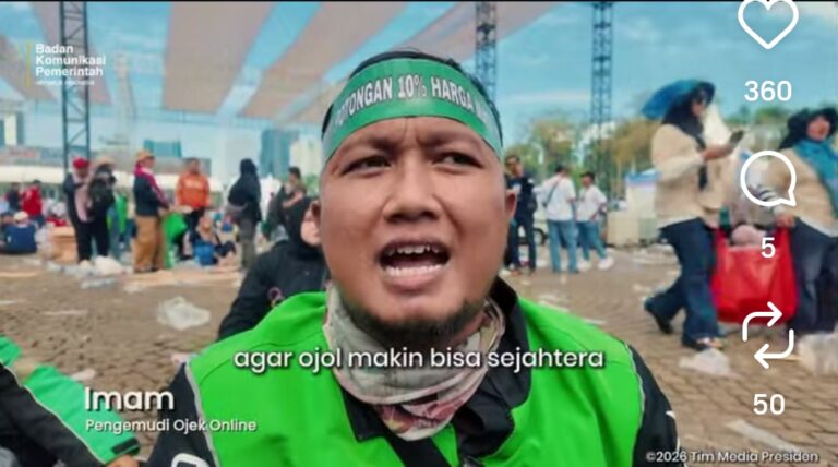 Menyimak Rencana Pemerintah Melindungi Pekerja Transportasi Online.
